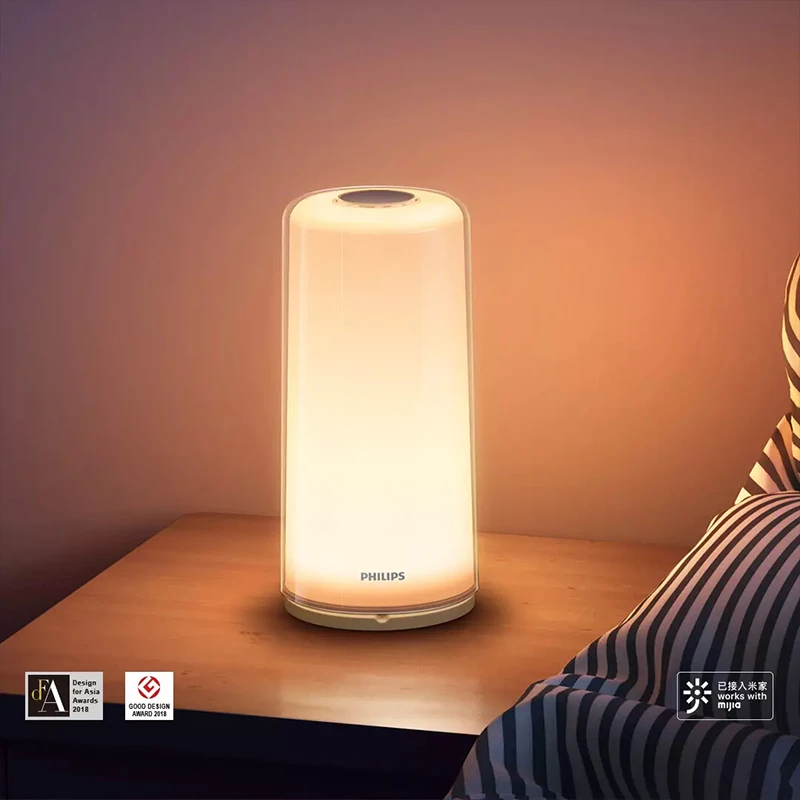 Bijlage Misverstand toxiciteit Xiaomi Mijia Philips Zhirui Smart Bedside Lamp Home Atmosphere Lighting Desk  Night Light Music Sync Works With Mijia Mi Home App - Smart Remote Control  - AliExpress