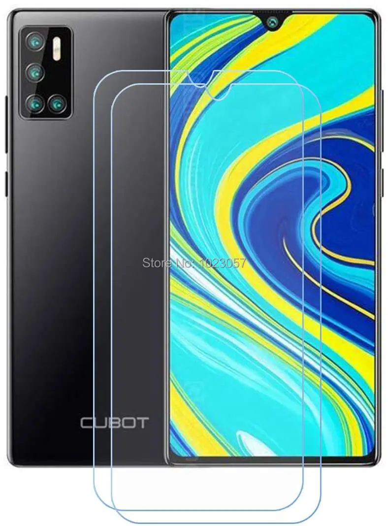 Закаленное стекло для Cubot P40 2 шт. 9H защитное покрытие из искусственного стекла P 40