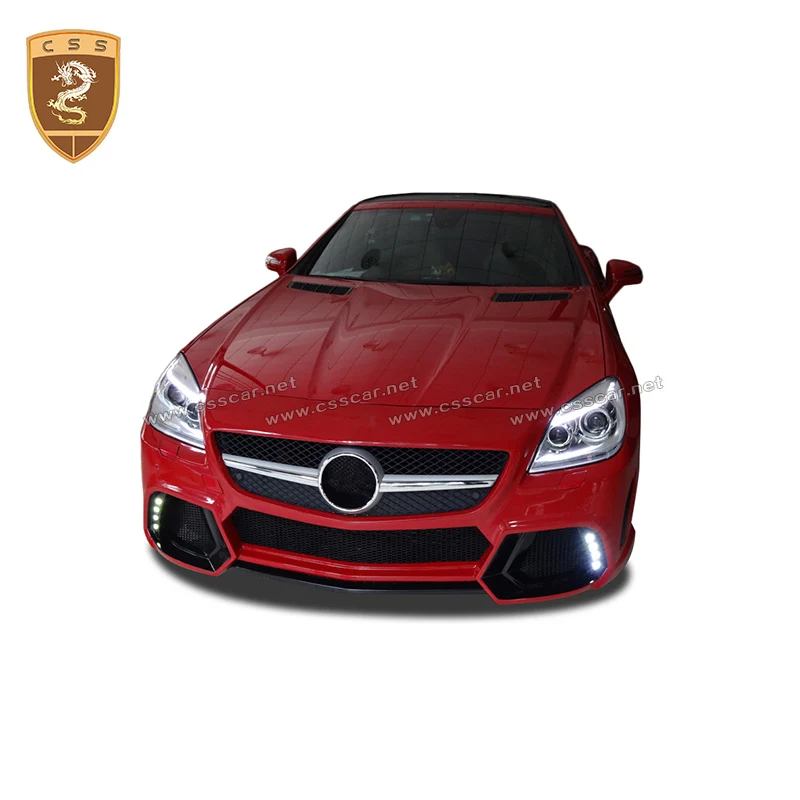 CSSYL эксклюзивная поставка SLK R172 передний бампер для 12-14 Benz Class Change стильный ФАП