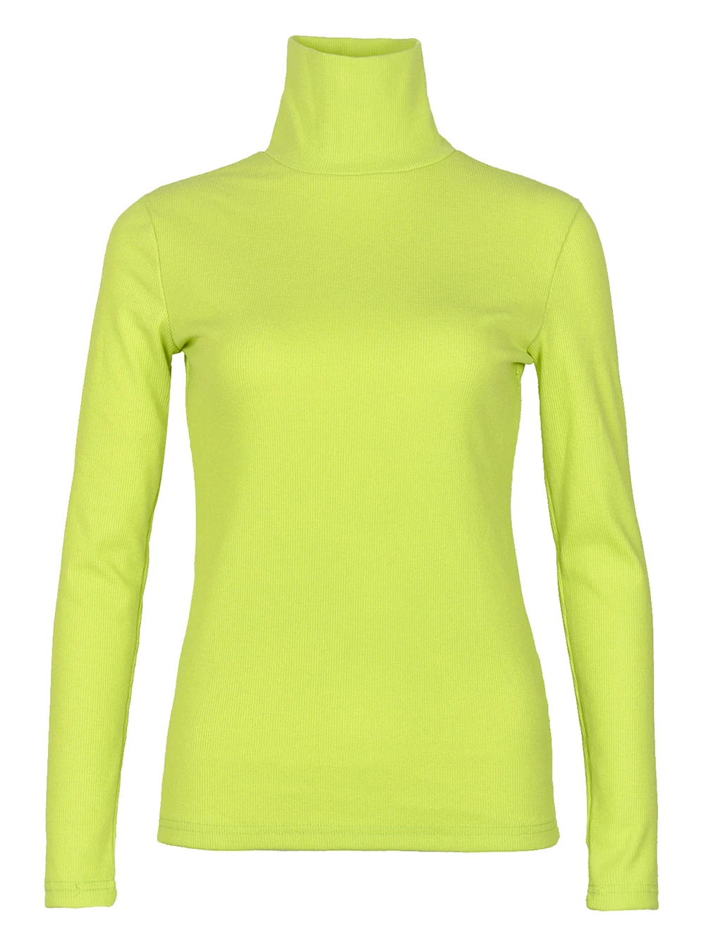 Fluorescent Green Женские свитера, водолазка с длинным рукавом, флуоресцентные зеленые джемперы, женские зимние топы, сексуальные трикотажные рубашки, пуловеры, Клубные эластичные - Цвет: Fluorescent Green