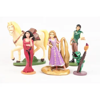 

5Pcs/Set Enchanted Anime figure Toys Giselle Robert Prince Edward Nancy Morgan PVC Models Toys