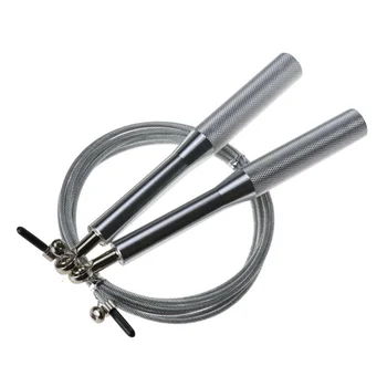 

Jump Rope Gym Handle Adjustable Portable Workout Training Non Slip Professional 360 Degree Rotating Boxing Metal Bearing Home