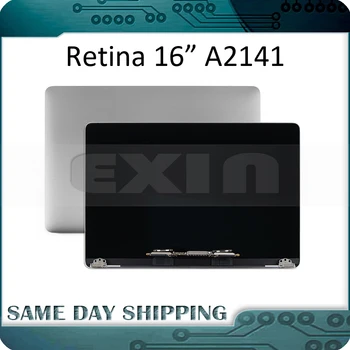 

New Silver Space Grey A2141 LCD Assembly for Macbook Retina 16" Full LCD Screen Display Complete Late 2019 EMC 3347