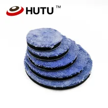 3/4/5/6/7 дюймов микрофибра с полировальной подложкой полировки буферные площадки подушка для полировки Наборы внешняя часть изготовлена из микрофибры для DA/RO), полировальная машинка для автомобилей с эксцентриковым, 10 штук в упаковке