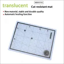 Разделочная доска Pvca4, разделочная доска, полупрозрачная разделочная доска, двухсторонняя разделочная доска, автоматическое заживление