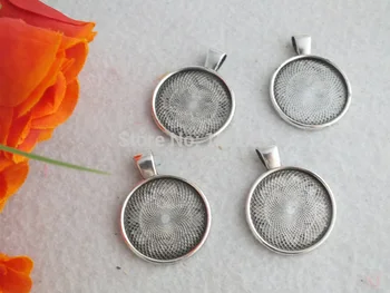 

25mm Blank Pendant Trays, 1 Inch Blank Pendant Blanks, Pendant Base Settings