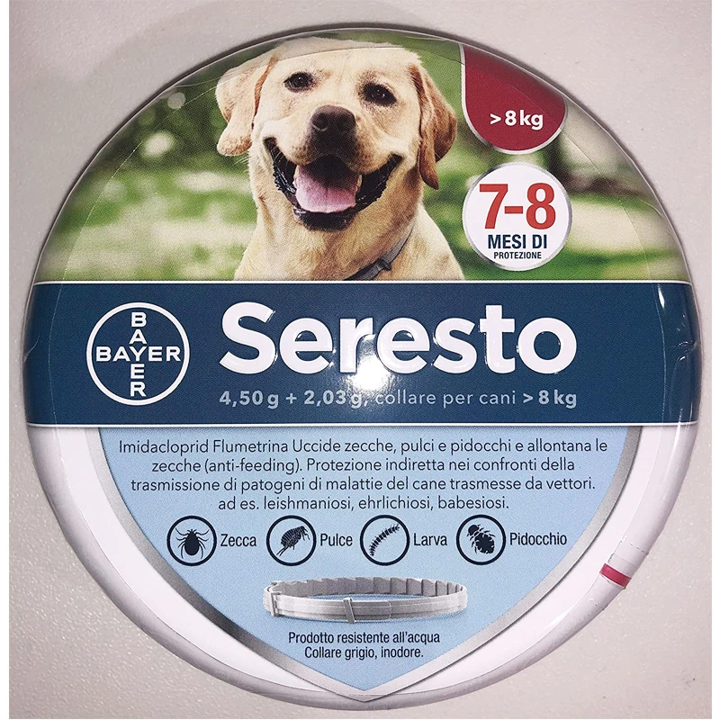 seresto 8 month flea & tick collar for large dogs