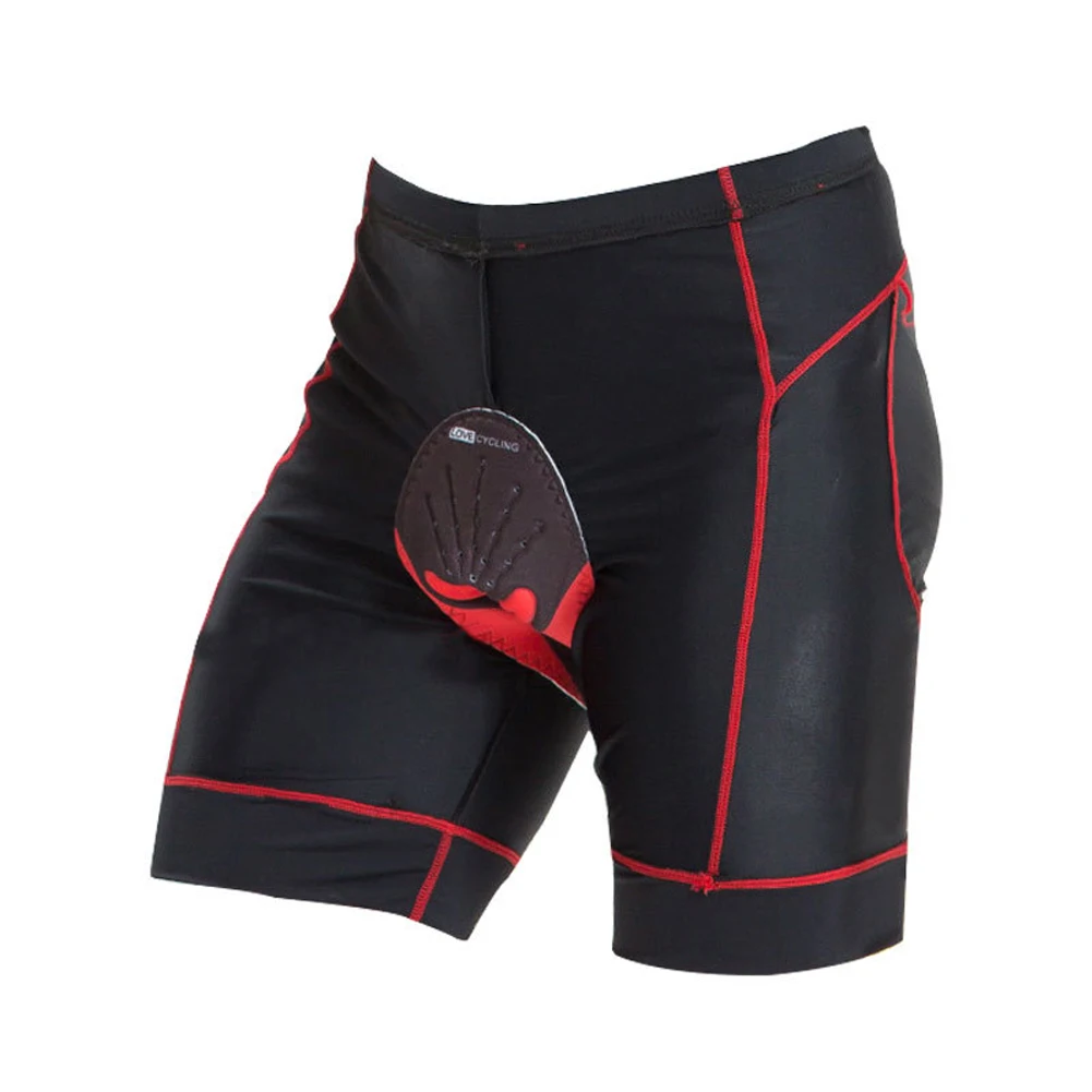 Men Shock Absorption Summer Sponge Padded Tight Outdoor Cycling Shorts 3D Elastic Quick Dry Soft Sports Biking Breathable