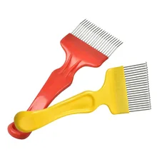 1 шт. инструменты для пчеловодства 21 булавка прямые иглы откалывание вилки ручка из нержавеющей стали медовая лопатка-грабли гребень пчелиное оборудование