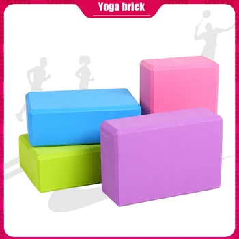 

3*6*9 Inch EVA Yoga Brick High Density Pilates Brick Fitness Exercise Stretching Health Training For Gym Body Shaping Equipment