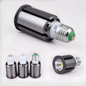 価格 超高輝度 Led Cob スポットライト 9 ワット 12 ワット 15 ワット 20 ワット 25 ワット E26 E27 MR16 GU10 ライト電球 12 V Ac 220 V 110 V スポットライトランプウォームクールホワイト