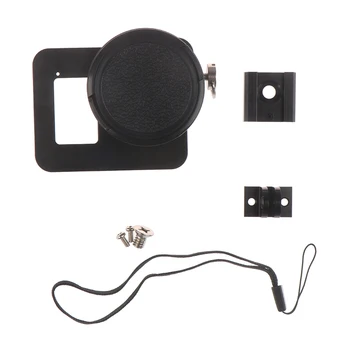 

Aluminum Alloy Protective Case Frame Cage With 52mm UV Lens Filter For Hero 8