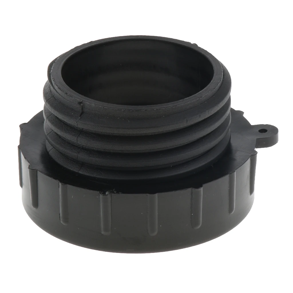 2inch IBC Fine Threads Drain Adapter Male G hose Ibc Tote Tank Cap IBC Water Tanks Black