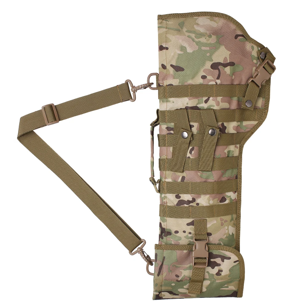 Tactical Rifle Shotgun Scabbard 29 inch Molle Protective Shotgun Case Shoulder Sling Holster Military Army Gun Bags