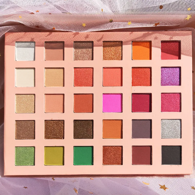 

Multicolor Eyeshadow 30 Color Eye Shadow Palette Matte Earth Color Eyeshadow Palette Wholesale Dish Make Up