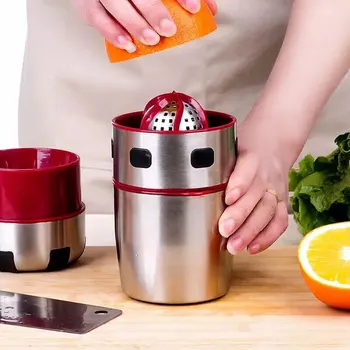 

Portable Juicer Press Orange Juice Presser Simple Mini Fried Juice Cup Small Household Fruit Lemon Juice Presser