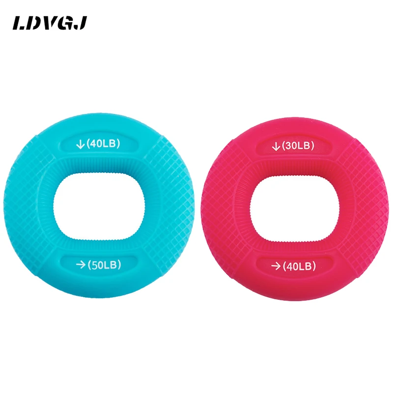 20-80 Pounds Grip Ring Waterproof Silicone Adjustable Handle Finger ...