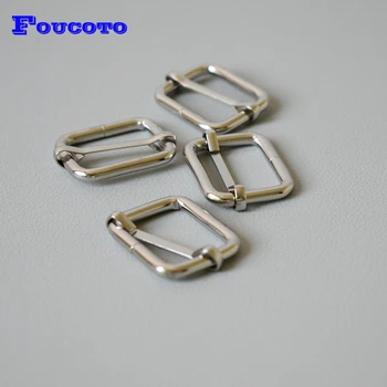 

200Pcs/Lot 25mm Zinc Alloy Slide Buckles for Handbag Purse Hardware Craft DIY Accessories High Quality Plated Metal Buckle
