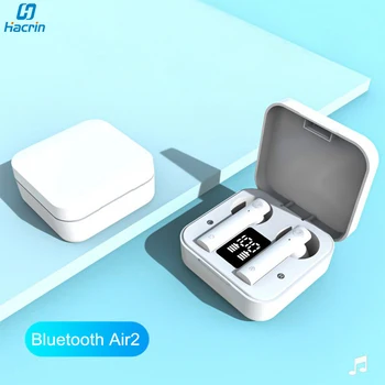 

True Wireless Bluetooth Earbuds for Mi Air 2 TWS Earphones Noise Cancelling Headphones with Mic in Ear for Xiaomi Redmi Air 2s