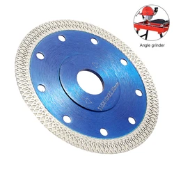 Disco de hoja de sierra de diamante Turbo, hoja de corte para amoladora angular, de 125mm, para azulejos de porcelana, cerámica, granito y mármol