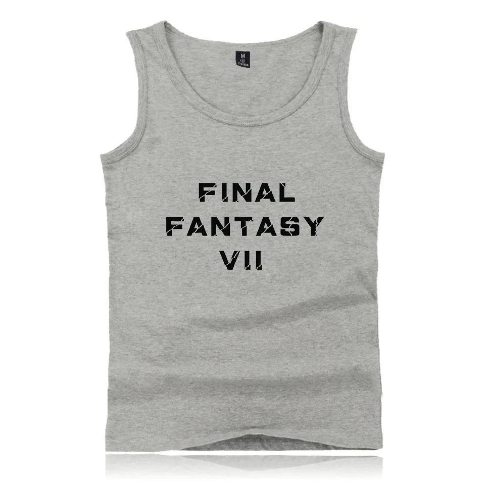 Летний Стиль Final Fantasy VII ручной путешествия сопутствующие товары свободный повседневный тренд база мужской жилет
