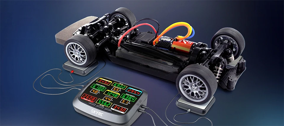 SKYRC RC автомобиль угловой вес системы шасси шины Регулировка Баланс весы Комплект для 1/8 RC грузовик 1/10 Багги 1/12 Рок Гусеничный автомобиль