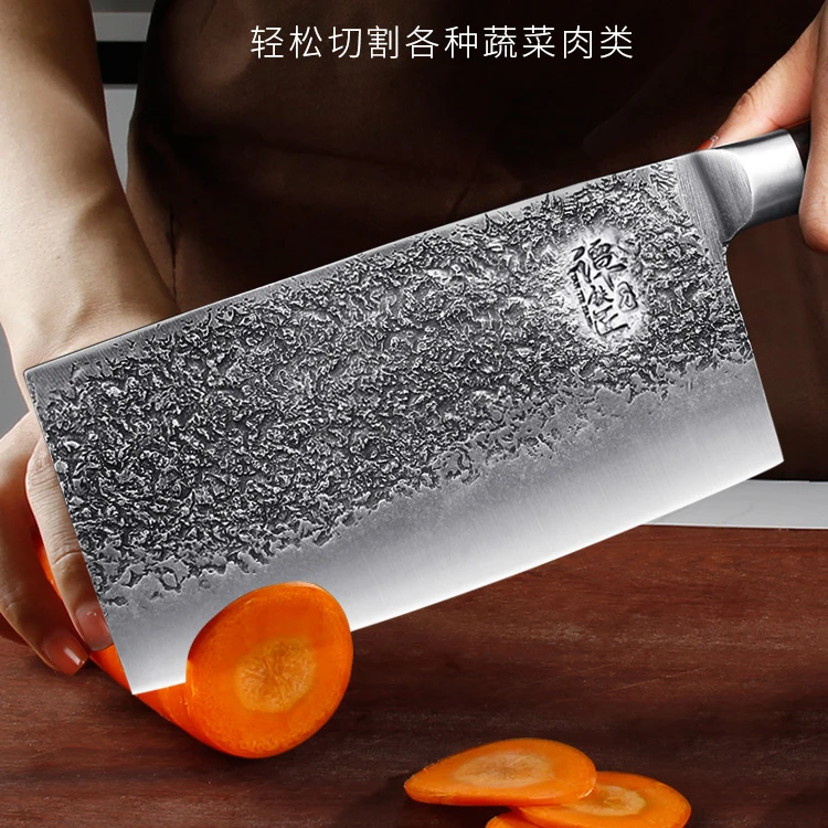 

Tang Knife kitchen knives sharp slicing knife high hardness meat cleaver kitchen knife chef special knives 5CR15MOV steel