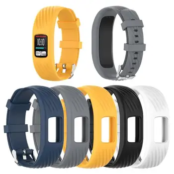 

TPU Plaid Textured Watchband Wrist Strap for Garmin Vivofit 4 Smartwatch S