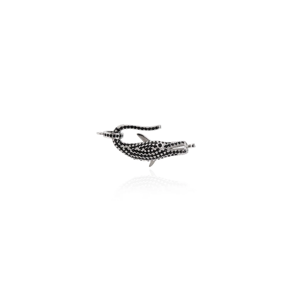 Domineering Thrilling Crocodile Lobster Clasp Gold Filled Jewelry Hook Children DIY Necklace Bracelet Handmade Jewelry Accessori