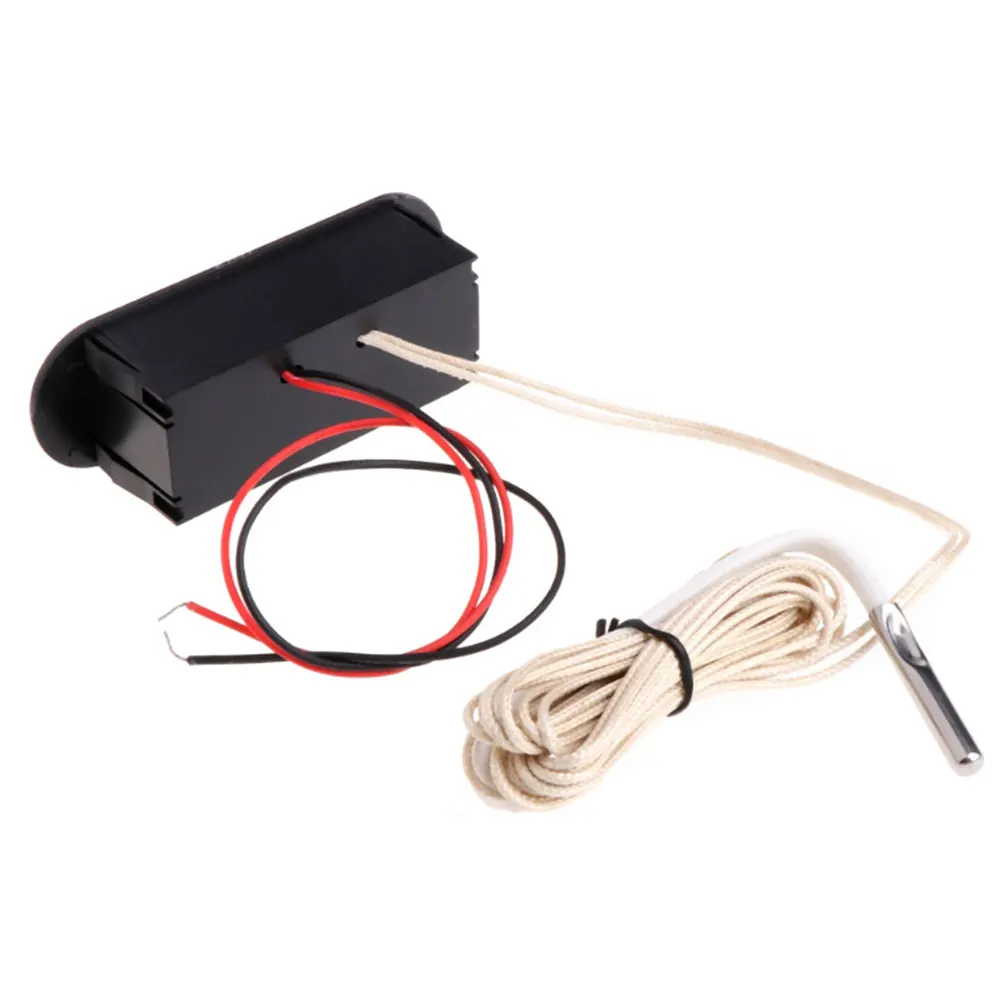 PT-11 для напитков цифровой термометр встроенный СВЕТОДИОДНЫЙ Дисплей дома из АБС-пластика с отрицательным температурным коэффициентом Сенсор металлический зонд измерительный инструмент Кухня Пособия по кулинарии