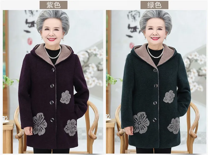 Женское зимнее шерстяное пальто, женская ветровка с капюшоном, высококачественный, из овчины, куртка для стрижки, зимняя утепленная теплая верхняя одежда, W1464