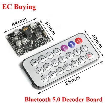 

Bluetooth 5.0 Audio Receiver Board Module MP3 Lossless Decoder Amplifier Board Wireless Stereo Music Module XY-WRBT