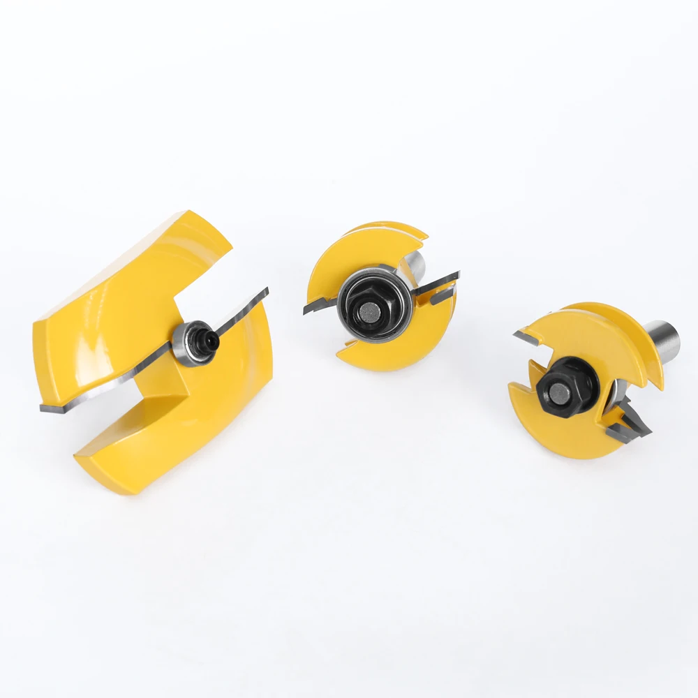LAVIE 3 teile/satz 12mm 1/2 Schaft Tür Panel Schrank Zapfen Router Bit Set Fräsen Cutter Für Holz Schneider Schneiden werkzeuge 03016 – Detail 10