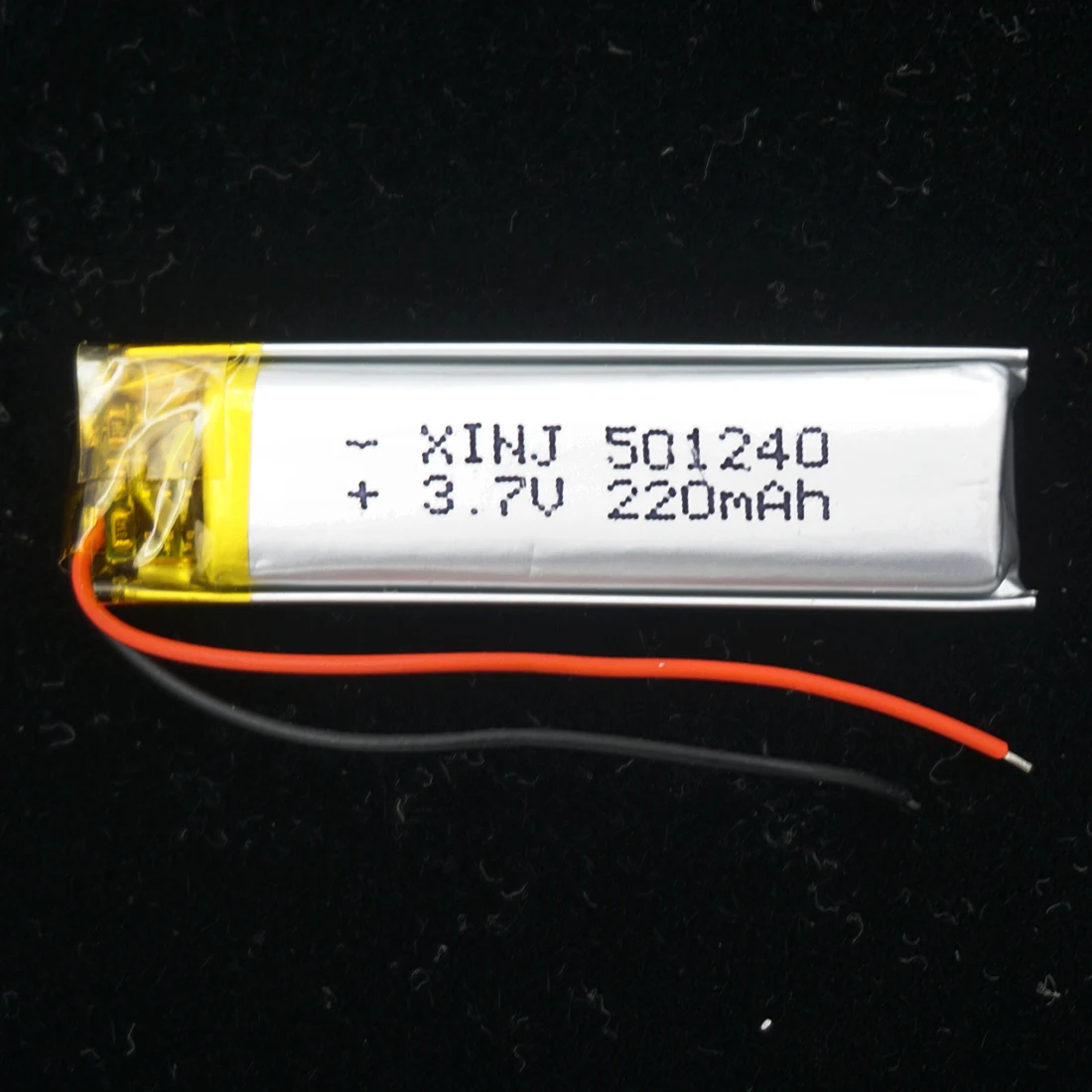 

XINJ 3.7V 220mAh lithium polymer battery lipo cell 501240 For MP4 Camera GPS DVR bluetooth speaker Recorder pen Driving recorder