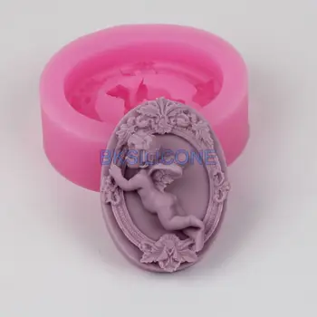 

Bk006 Angel Baby Silica Gel Soap Mold Mold Mold Chocolate Cake Decoration