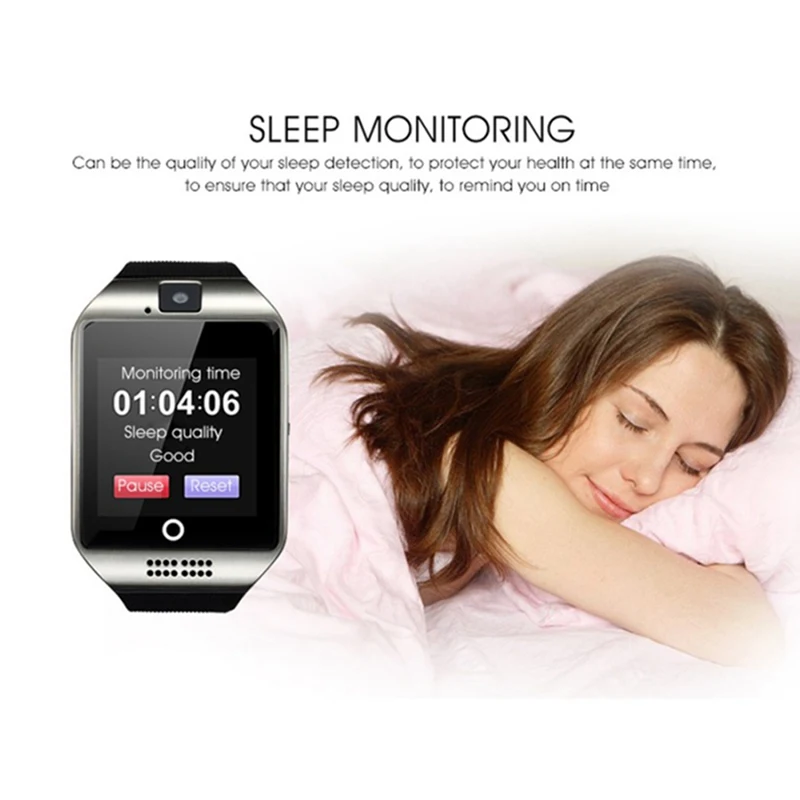 Wearable Devises future Watch Stride meter Touch Screen Camera Bluetooth Fitness Bracelet Compatible TF Card Android Running