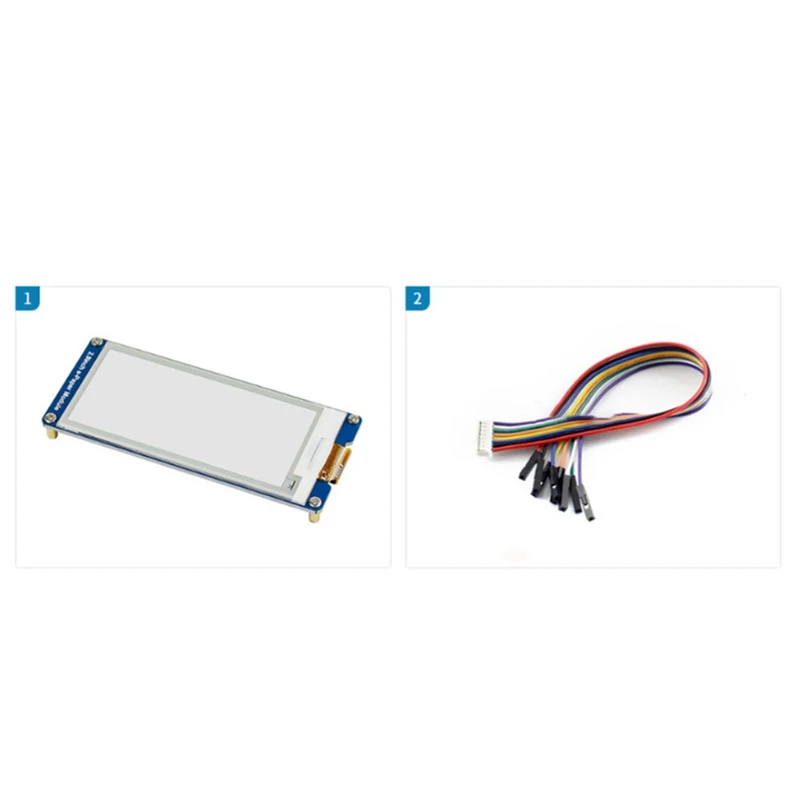 Waveshare Display e-ink da 2.9 pollici aggiornamento locale interfaccia di comunicazione SPI con risoluzione 296X128 per Raspber - immagine 6