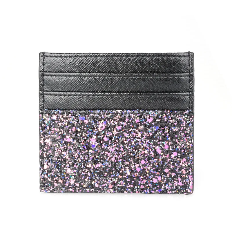 

Creative-Star Sequin Short Bank Card Holder Mini-Style Card Bit More Wallet Card Holder Women's