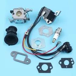 Kit de collecteur d'admission de bougie d'allumage de carburateur, pièces de rechange pour tronçonneuse STIHL MS250 MS230 MS210 021 023 025 
