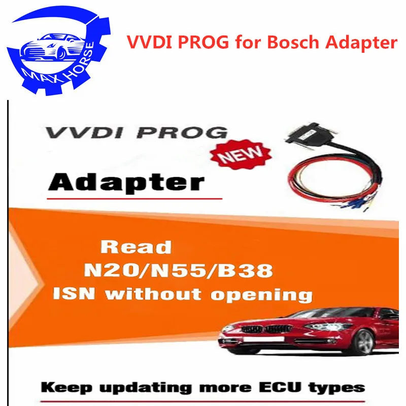 Адаптер Xhorse VVDI Prog для Bosch считывается BMW ECU N20 N55 B38 не открывается|Программаторы с