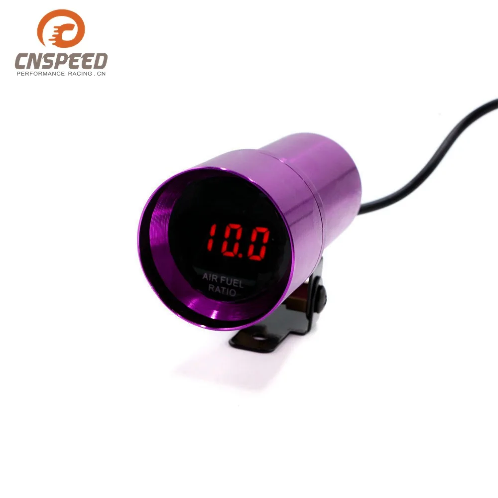 

Car Modified Instrument DGT Digital Air-Fuel Table with Oxygen Sensor Accessories Black Case Purple Case