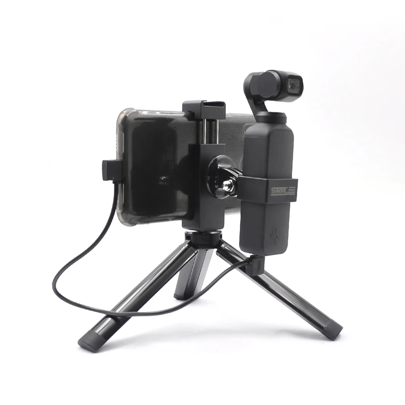 

STARTRC Metal phone holder tripod Real-time live tripod for DJI OSMO POCKET 2 Sports Camera Accessories for Android iPhone