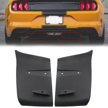

1 Pair ABS Rear Bumper Lip Air Diffuser Valance Foil Kit For Ford For Mustang 2018 2019 GT R Style