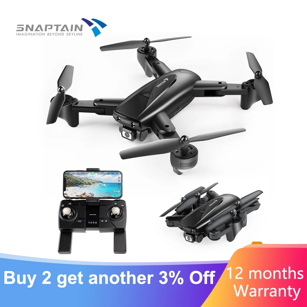 SNAPTAIN SPE500MQ drone GPS RC Quadcopter 1080P HD Camera Drone 5G WiFi Fpv Altitude Hold Foldable Quadcopter RC Dron Toy