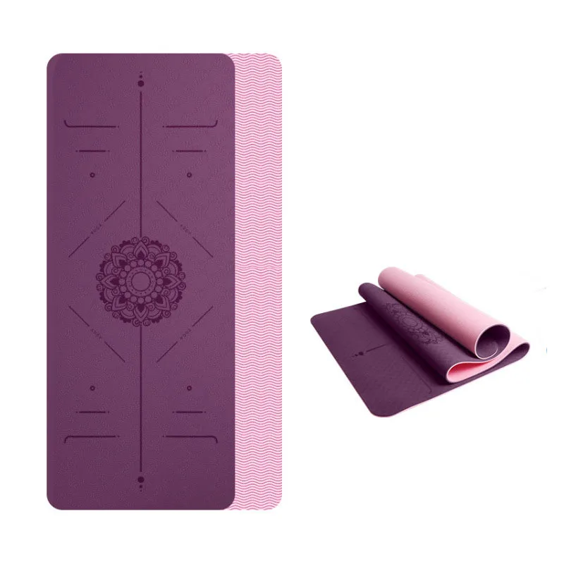 Yoga Mat (72 x24 Inch) Non Slip Anti-Tear Eco Friendly Exercise Sport Mat with Carrying Strap For Pilates and Fitness at Home