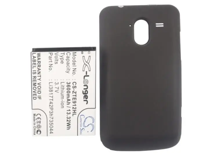 Cameron sino 3600 мА/ч, батарея для METROPCS Avid 4G N9120 Li3817T42P3h735044 для ZTE Avid 4G N9120 Li3817T42P3h735044