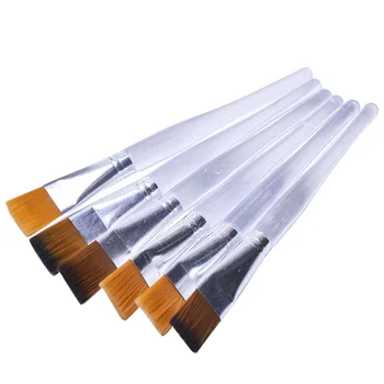 

10pcs Oil Painting Brushes Set Nylon Brushes Artist Acrylic Watercolor Paint Tool Drawing Brushes (Random Color Brushes)