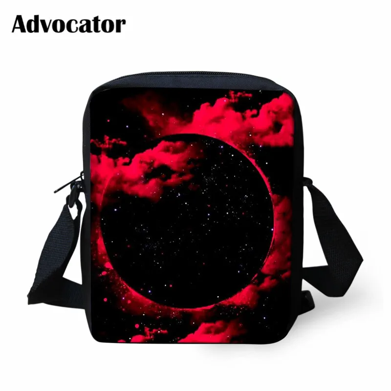 ADVOCATOR BAG Защитник модная женская обувь с космосом и Galaxy Printing сумка для мальчиков Повседневное Для мужчин с плечевым ремнем земли, принт со звездой, кросс BodyBag - Цвет: ADVOCATOR BAG