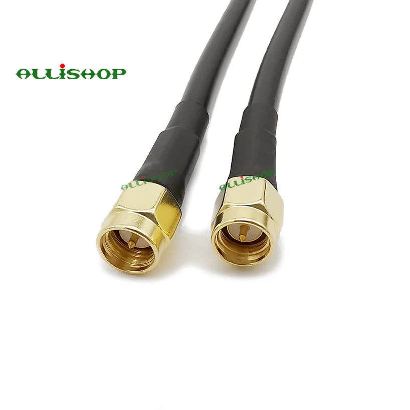 Pigtails RG58 SMA штекер WIFI Соединительный кабель 50 Ом Разъем RF разъем для эксперимента