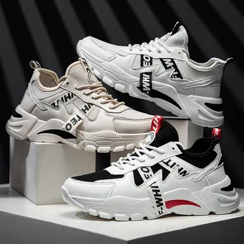 

2020 Nian Spring And Summer-Men Sports Trendy Shoes Versatile Casual Shoes Breathable Mesh Sports MEN'S SHOES 0329
